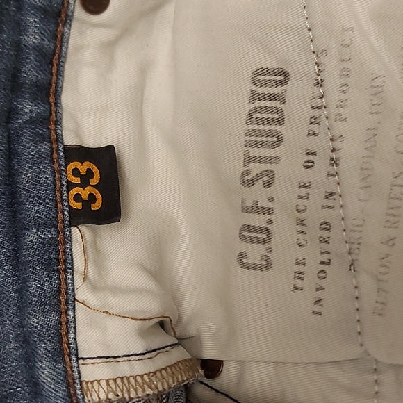 Men's Slim Fit Jeans - Blue - Picture 8 of 12